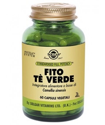 FITO TE' VERDE 60 CAPSULE VEGETALI SOLGAR