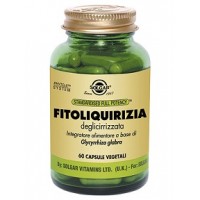 SOLGAR FITOLIQUIRIZIA DEGLICIRIZZATA 60 CAPSULE VEGETALI 