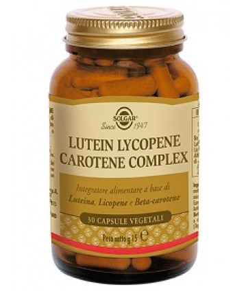 SOLGAR LUTEIN LYCOPENE CAROTENE 30 CAPSULE VEGETALI 