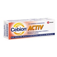 CEBION ACTIV 12 COMPRESSE EFFERVESCENTI 4G