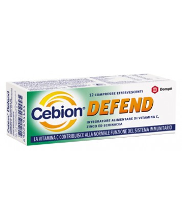 CEBION DEFEND 12 COMPRESSE EFFERVESCENTI