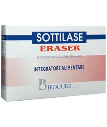 SOTTILASE ERASER 30 COMPRESSE 830MG