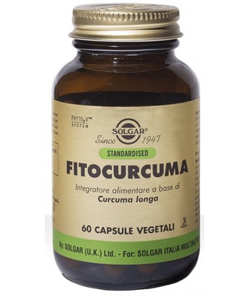 SOLGAR FITOCURCUMA 60 CAPSULE VEGETALI 