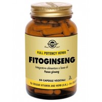 SOLGAR FITOGINSENG 50 CAPSULE VEGETALI 