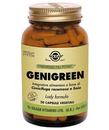 SOLGAR GENIGREEN 30 CAPSULE VEGETALI 