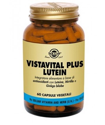 SOLGAR VISTAVITAL PLUS LUTEIN 60 CAPSULE VEGETALI 