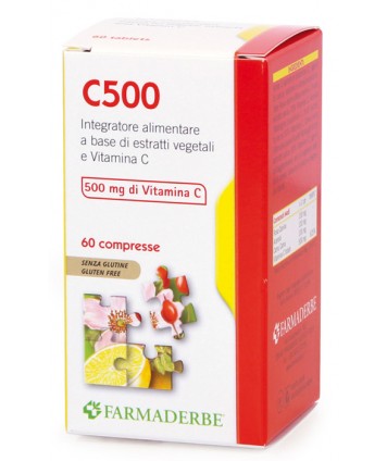 FARMADERBE NUTRA C 500 60 COMPRESSE