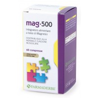 FARMADERBE NUTRA MAGNESIO 500 60 COMPRESSE 72G