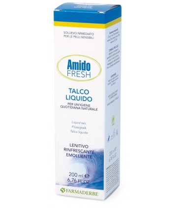 FARMADERBE AMIDO FRESH TALCO LIQUIDO 200ML