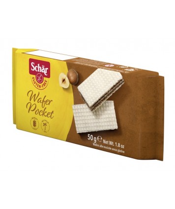 SCHAR WAFER POCKET ALLE NOCCIOLE 50G