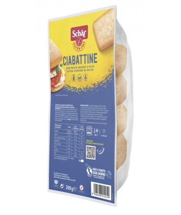 SCHAR CIABATTA PANE SENZA GLUTINE 200G 