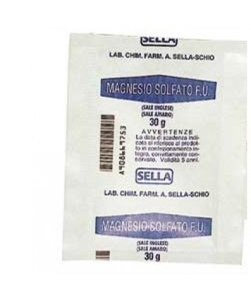 SELLA MAGNESIO SOLFATO POLVERE 30G  