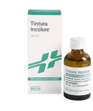 TINTURA INCOLORE 30ML SELLA