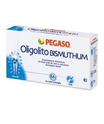 PEGASO OLIGOLITO BISMUTHUM 20 FIALE DA 2ML 