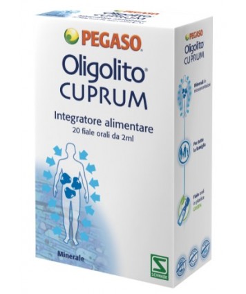 PEGASO OLIGOLITO CUPRUM 20 FIALE DA 2ML 