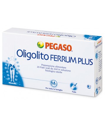 PEGASO OLIGOLITO FERRUM PLUS 20 FIALE DA 2ML 