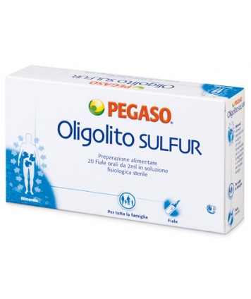 PEGASO OLIGOLITO SULFUR 20 FIALE DA 2ML 