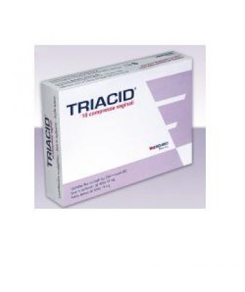 TRIACID 10 COMPRESSE VAGINALI 1300MG