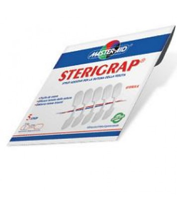 MASTER-AID STERIGRAP CEROTTO 3,2X0,8CM 5 CEROTTI