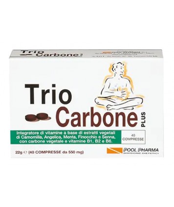 TRIOCARBONE PLUS 40 COMPRESSE