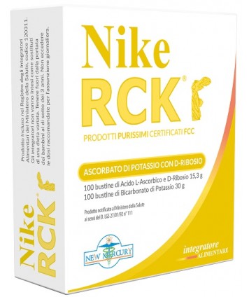 NIKE RCK ASCORBATO DI POTASSIO CON D-RIBOSIO 200 BUSTINE