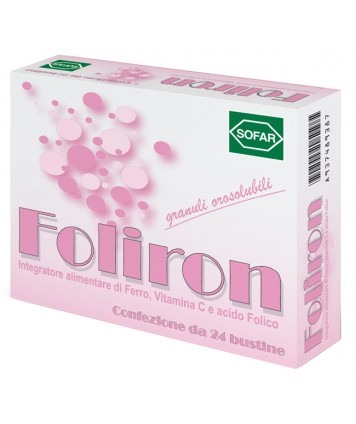 FOLIRON INTEGRATORE 24 BUSTINE 2G