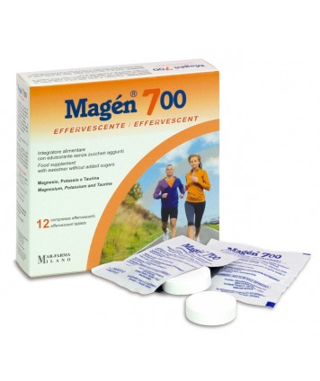 MAR-FARMA MAGEN 700 12 COMPRESSE EFFERVESCENTI 66G