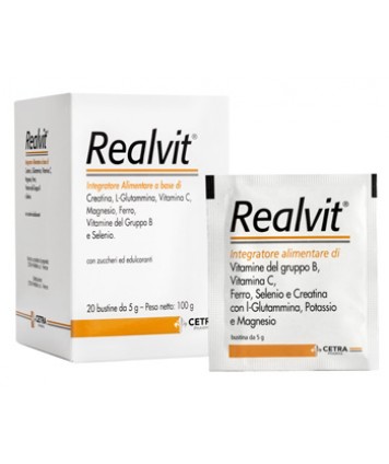 REALVIT INTEGRATORE DIETETICO 20 BUSTINE