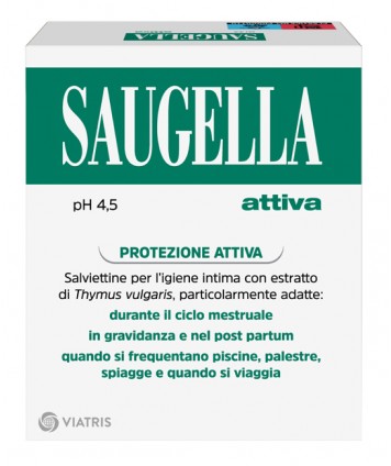 SAUGELLA ATTIVA 10 SALVIETTE 