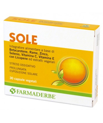 FARMADERBE NUTRA SOLE INTEGRATORE 30 CAPSULE