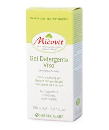 FARMADERBE MICOVIT GEL DETERGENTE PER IL VISO 150ML