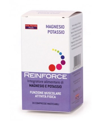 VITAL FACTORS REINFORCE MAGNESIO E POTASSIO 30 COMPRESSE