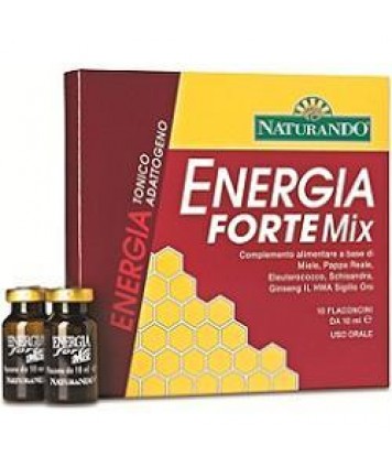 NATURANDO ENERGIA FORTE MIX 10 FLACONCINI DA 10ML