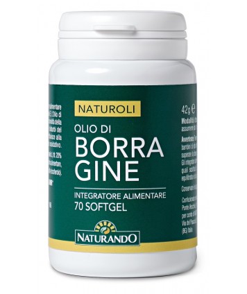 NATURANDO OLIO DI BORRAGINE 70 CAPSULE 