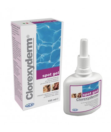 ICF CLOREXYDERM SPOT GEL VETERINARIO 100ML 