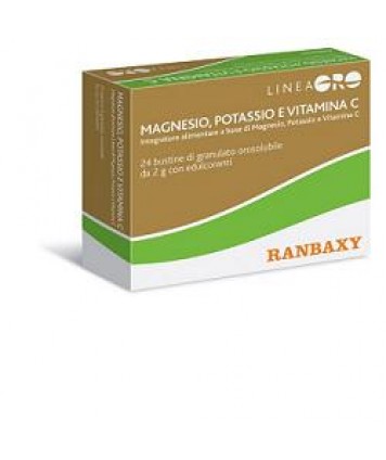 ORO RANBAXY MAGNESIO/POTASSIO/VITAMINA C 24 BUSTINE