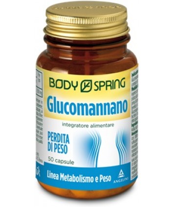 BODY SPRING GLUCOMANNANO PLUS 50 CPS