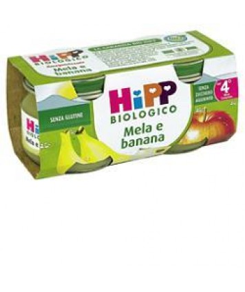 HIPP BIO OMO MELA/BAN 2X80G