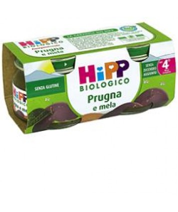 HIPP BIO OMO PRUGNA MELA 2X80G