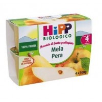 HIPP BIO MERENDA MEL/PERA 4X100G