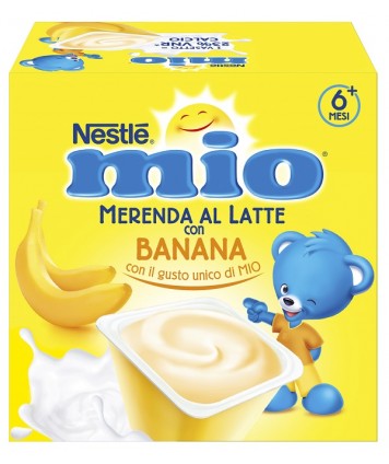 NESTLE MER LATTEA BANAN 4X100G