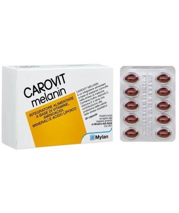 CAROVIT MELANIN 20 COMPRESSE