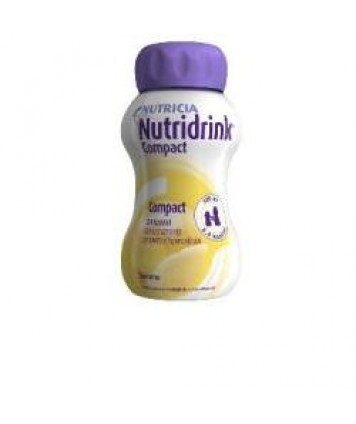 NUTRICIA NUTRIDRINK COMPACT GUSTO BANANA 4 BOTTIGLIE DA 125ML