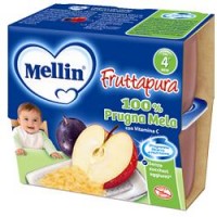 MELLIN FRUTTAPURA PRUG/MEL 4X100