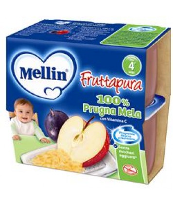 MELLIN FRUTTAPURA PRUG/MEL 4X100