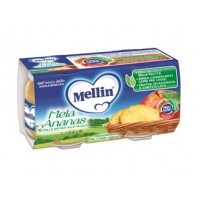 MELLIN OMOGENEIZZATO MELA E ANANAS 2X100G