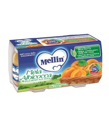 MELLIN OMOGENEIZZATO ALBICOCCA 2X100G