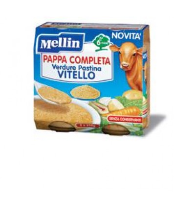 MELLIN PAPPA COMPLETA VITELLO 2X250G