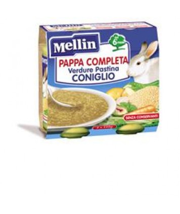 MELLIN PAPPA COMPLETA CONIGLIO 2X250G