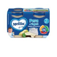 MELLIN MERENDA YOGURT E PERA 2X120G